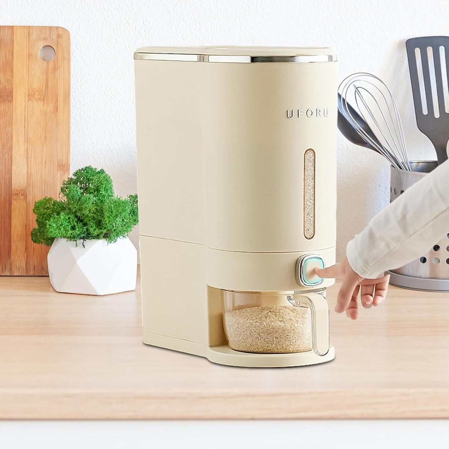 Automatic Rice Dispenser with Measuring Cup