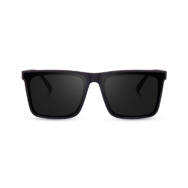 Stylish Black Square Frame Sunglasses for Men