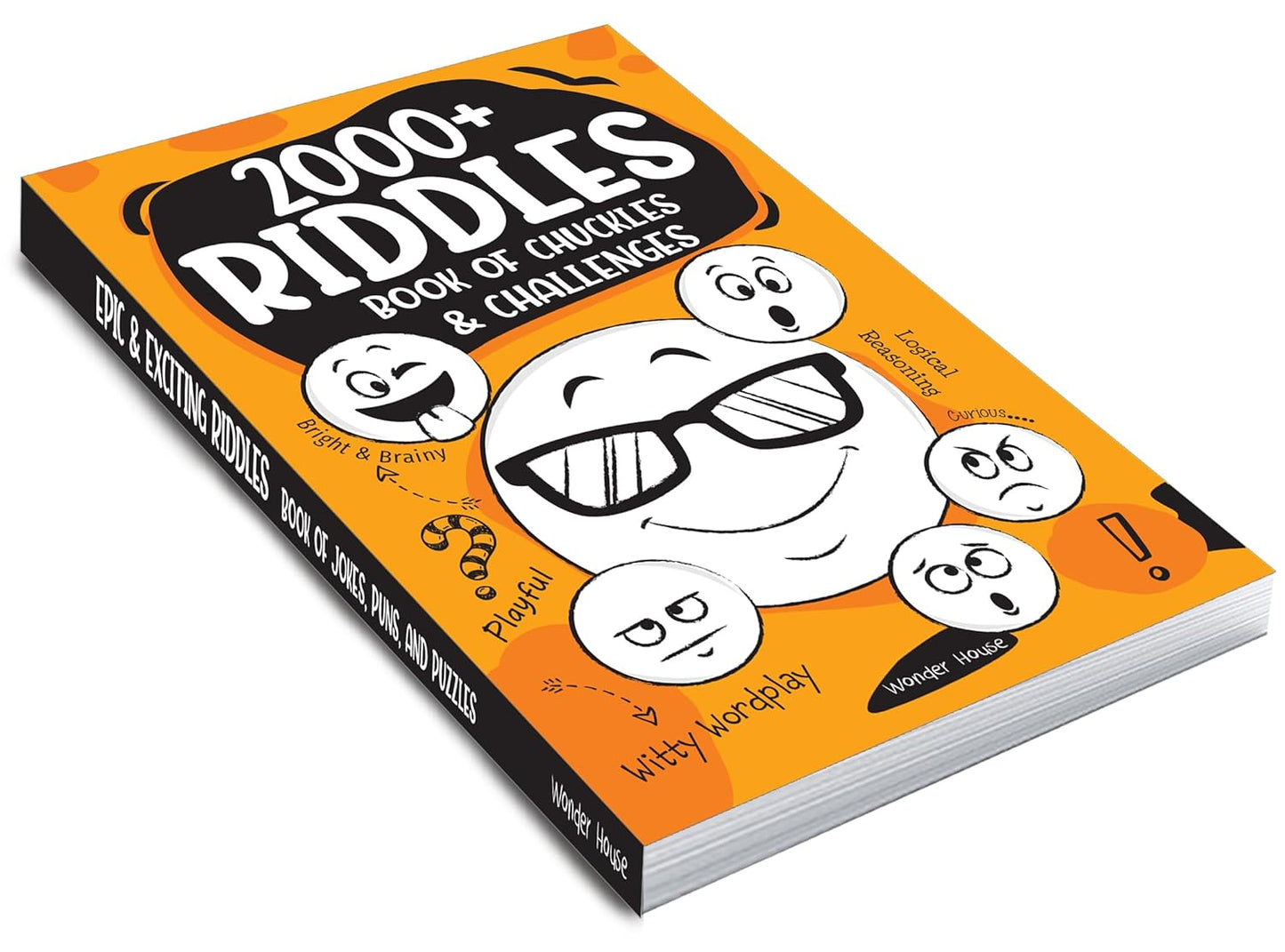 2000 Plus Riddles Fun Challenge Activity Book