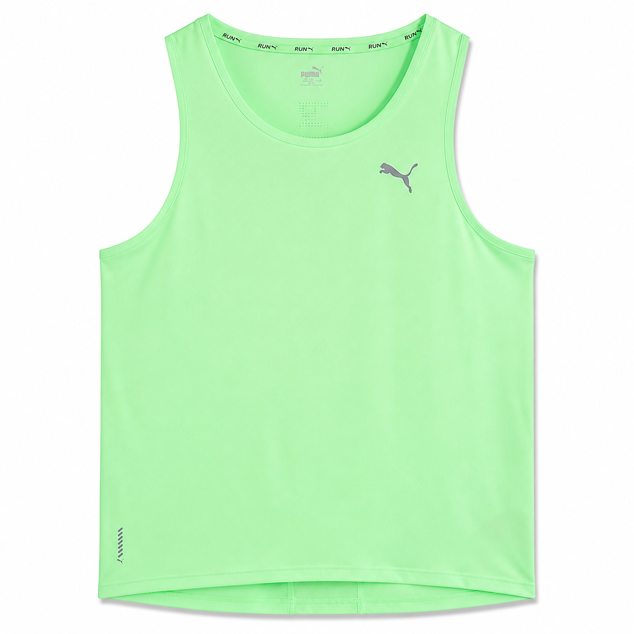 Neon Green Lightweight Sports Tank Top
