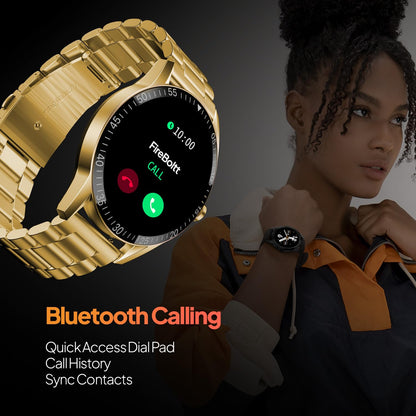 Luxury Gold Stainless Steel Analog Wrist Watch