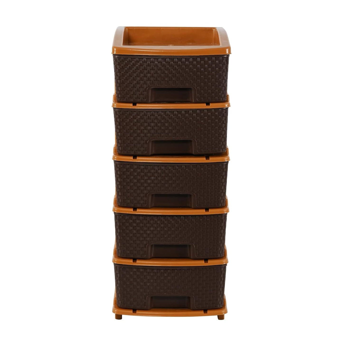 Multi-Layer Plastic Storage Drawer Organizer Rack