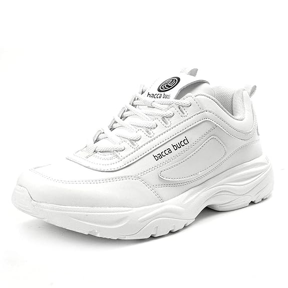 Premium White Chunky Casual Sneakers Shoes