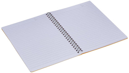 Colorful Spiral Bound A4 Ruled Notebook Pack
