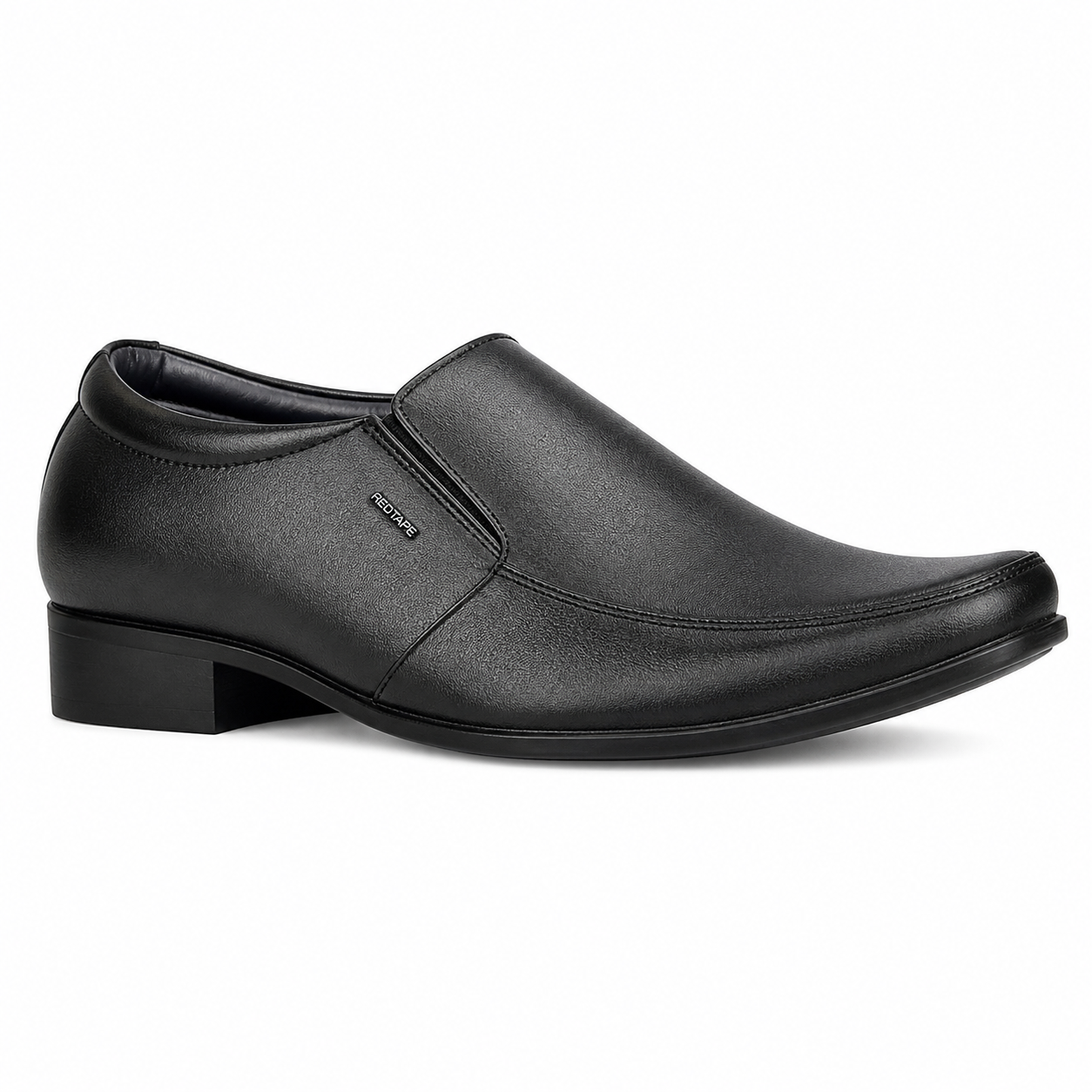 Classic Black Formal Slip-On Leather Shoes