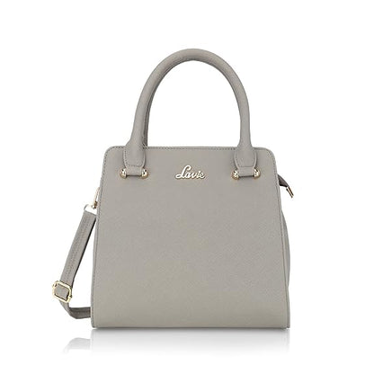 Elegant Grey Structured Handbag for Women