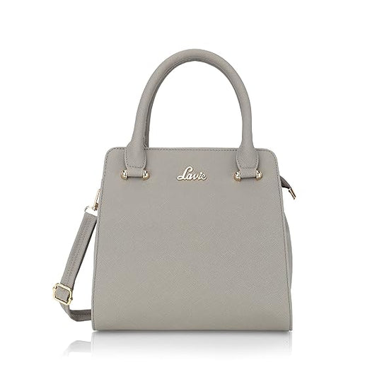 Elegant Grey Structured Handbag for Women