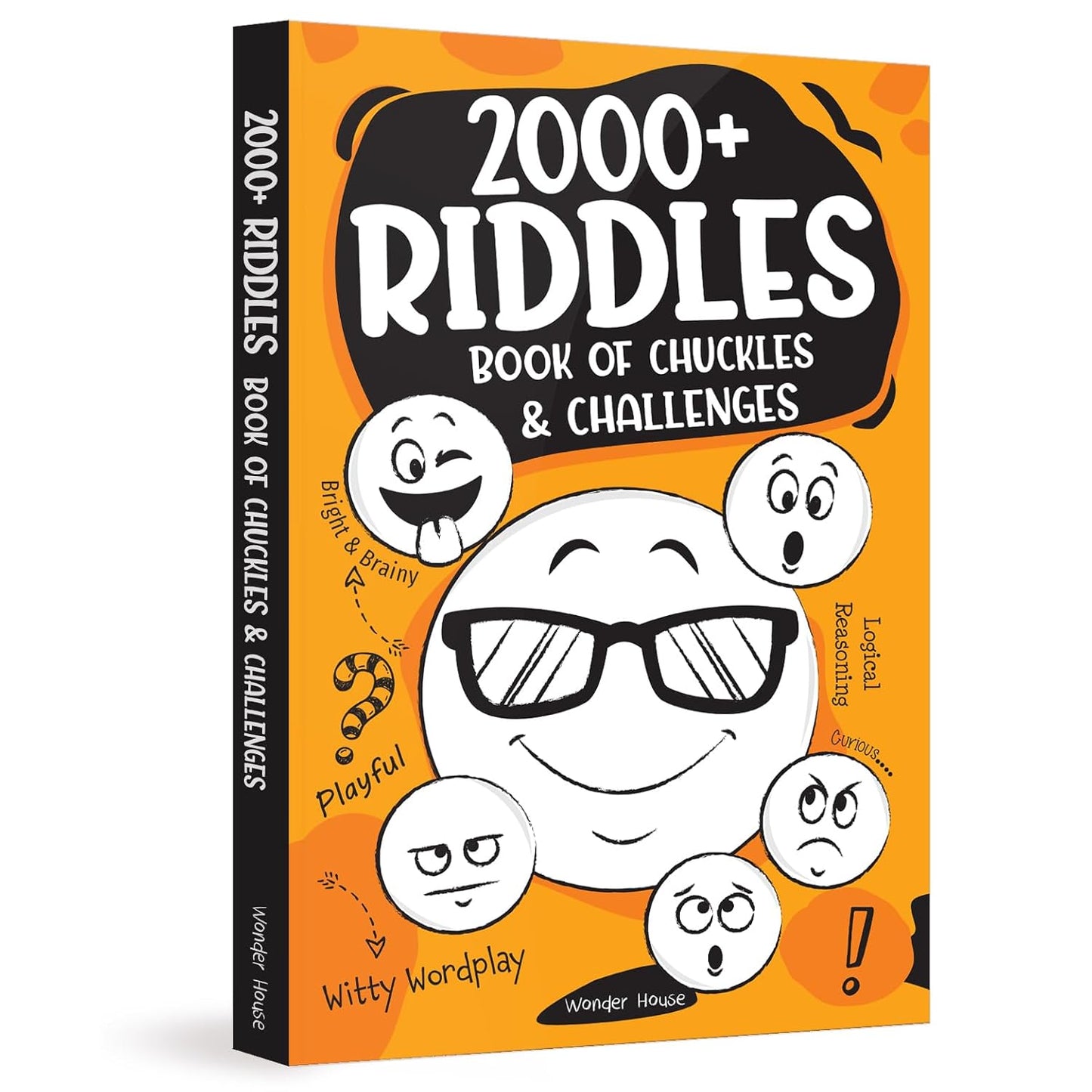 2000 Plus Riddles Fun Challenge Activity Book