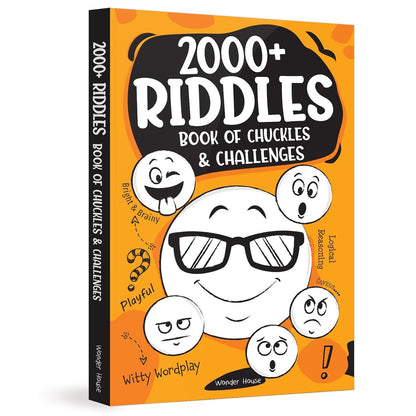 2000 Plus Riddles Fun Challenge Activity Book