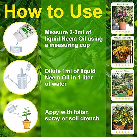 Pure Neem Oil Natural Cold Pressed Extract
