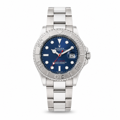 Premium Blue Dial Stainless Steel Watch