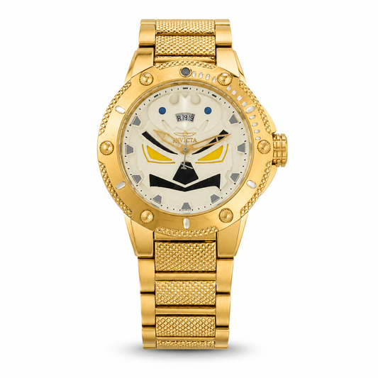 Luxury Gold Designer Analog Statement Watch