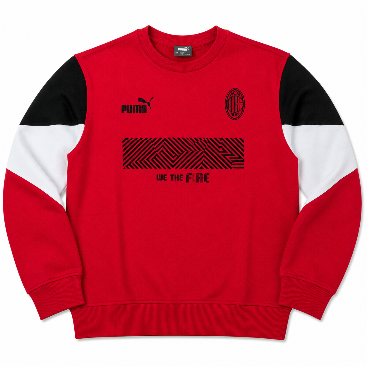 Men’s Red Graphic Sports Sweatshirt