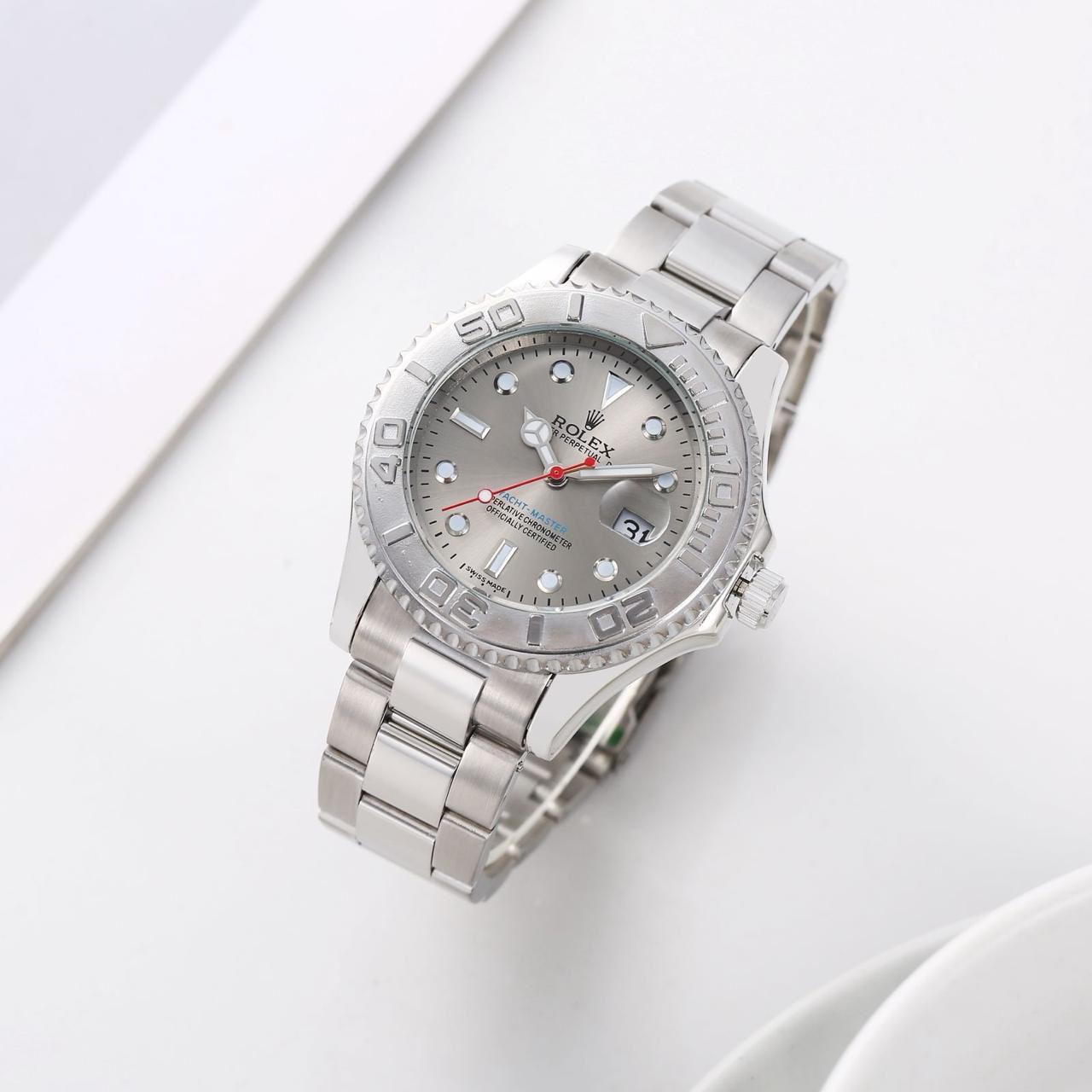 Premium Blue Dial Stainless Steel Watch